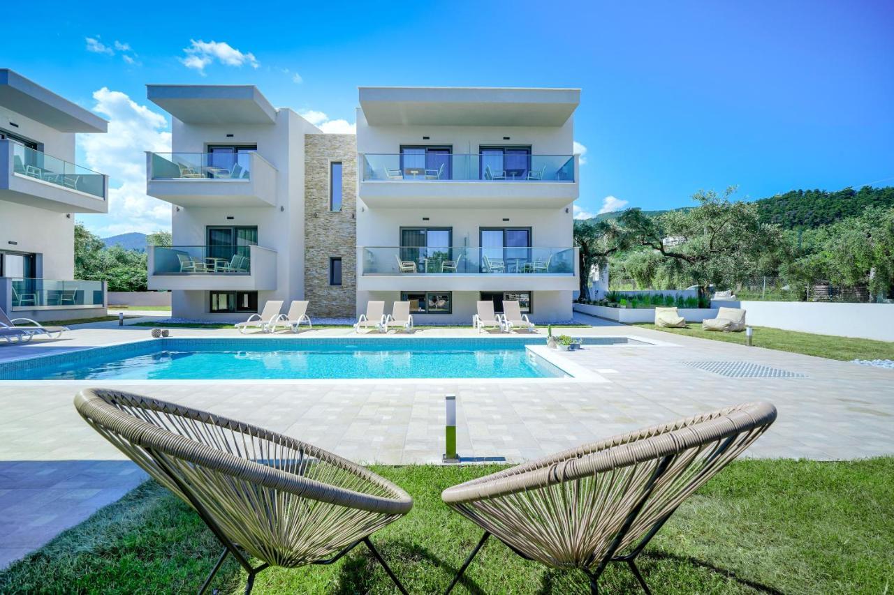 Aquamarine Luxury Rooms Thassos Bagian luar foto